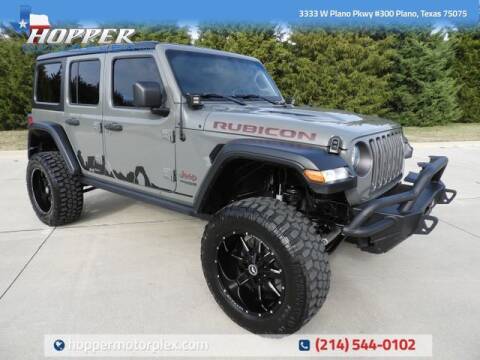 2018 Jeep Wrangler Unlimited for sale at HOPPER MOTORPLEX in Plano TX