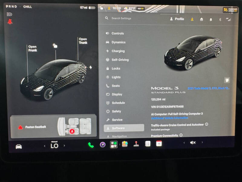 2021 Tesla Model 3 Standard Range Plus
