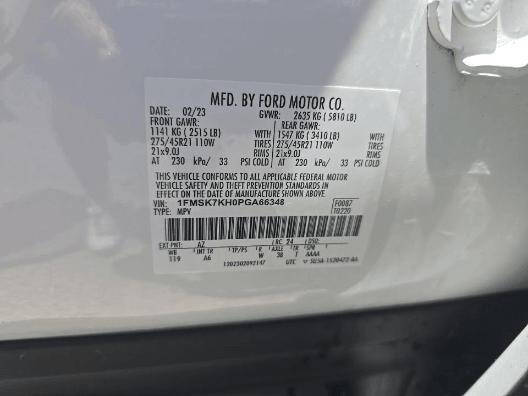 2023 Ford Explorer ST-Line