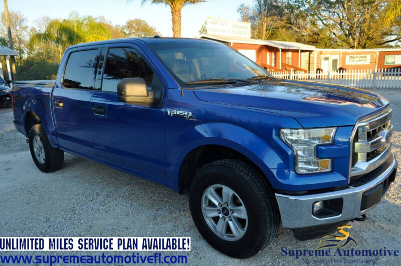 2015 Ford F-150 for sale at Supreme Automotive in Land O Lakes FL