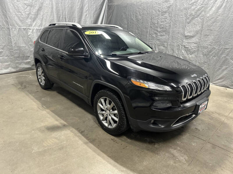 2017 Jeep Cherokee for sale at GRAND AUTO SALES in Grand Island NE