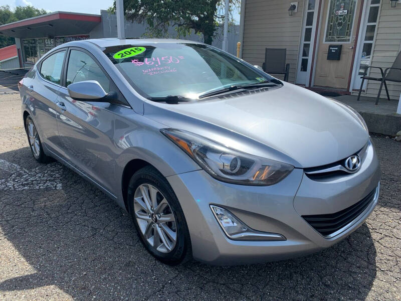 2015 Hyundai Elantra for sale at G & G Auto Sales in Steubenville OH
