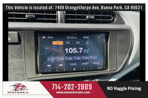 2012 Toyota Prius c