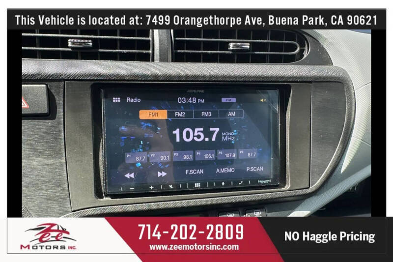 2012 Toyota Prius c