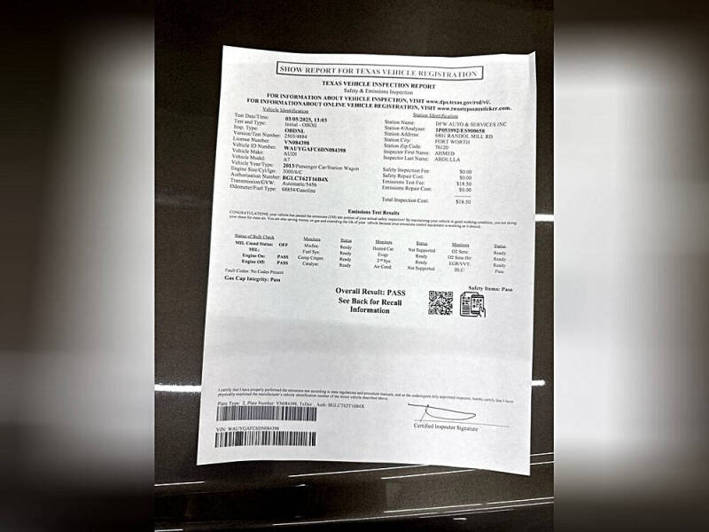 2013 Audi A7 3.0T quattro Premium Plus