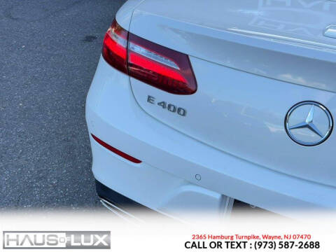 2018 Mercedes-Benz E-Class E 400 4MATIC