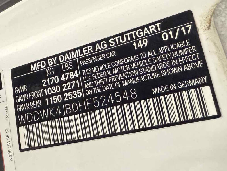 2017 Mercedes-Benz C-Class C 300