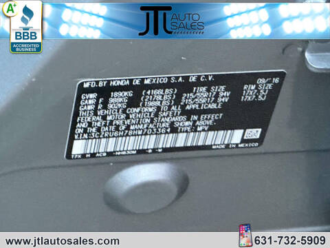 2017 Honda HR-V EX-L w/Navi