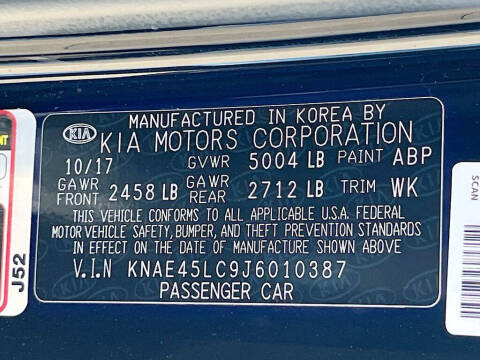 2018 Kia Stinger