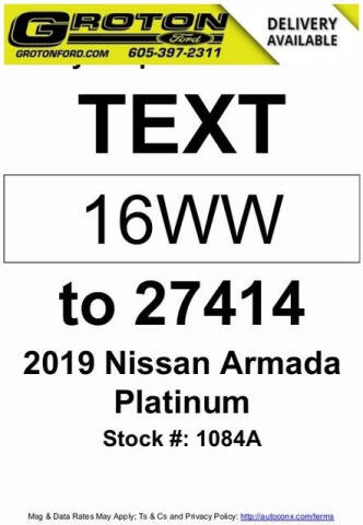 2019 Nissan Armada