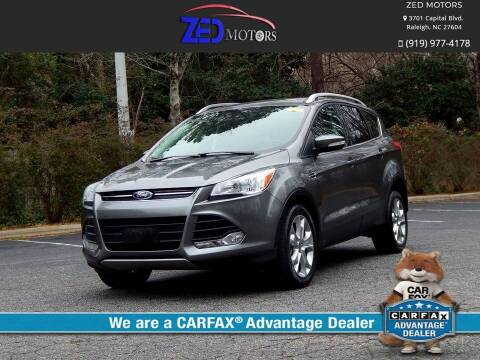 2014 Ford Escape for sale at Zed Motors in Raleigh NC