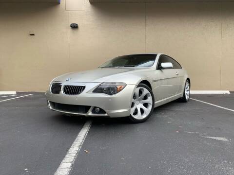 2007 BMW 6 Series for sale at Vox Automotive in Oakland Park FL