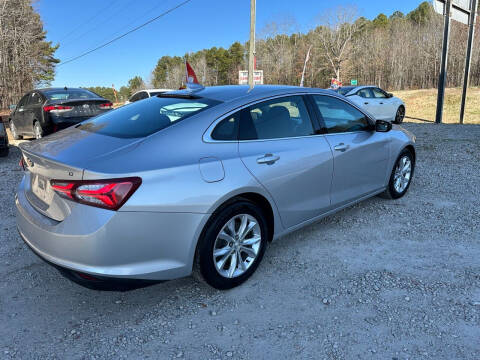 2020 Chevrolet Malibu for sale at J and S Auto Group in Louisburg NC