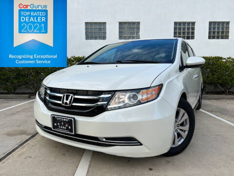 2015 Honda Odyssey for sale at UPTOWN MOTOR CARS in Houston TX