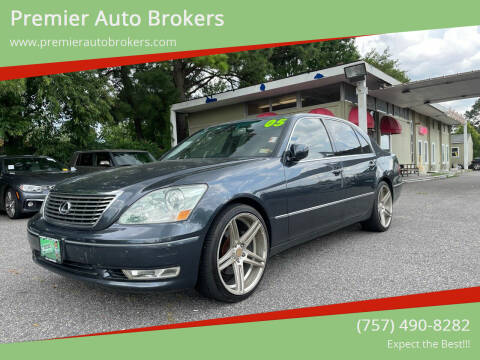 2005 Lexus LS 430 for sale at Premier Auto Brokers in Virginia Beach VA