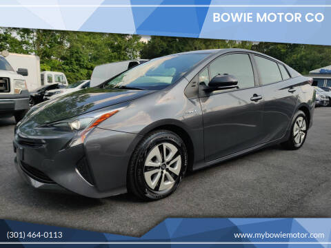 2016 Toyota Prius for sale at Bowie Motor Co in Bowie MD