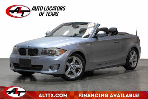 2013 BMW 1 Series for sale at AUTO LOCATORS OF TEXAS in Plano TX