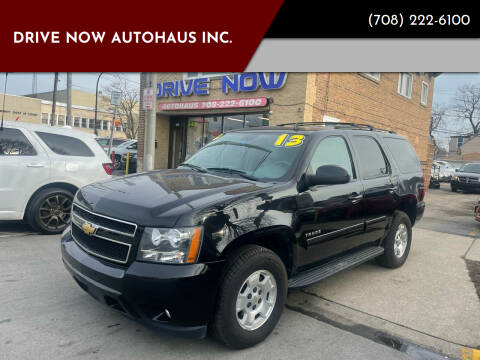 2013 Chevrolet Tahoe for sale at Drive Now Autohaus Inc. in Cicero IL