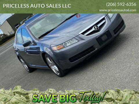 2006 Acura TL for sale at PRICELESS AUTO SALES LLC in Auburn WA