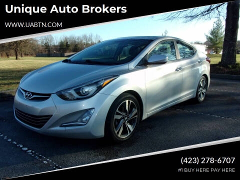 2014 Hyundai Elantra for sale at Unique Auto Brokers in Kingsport TN
