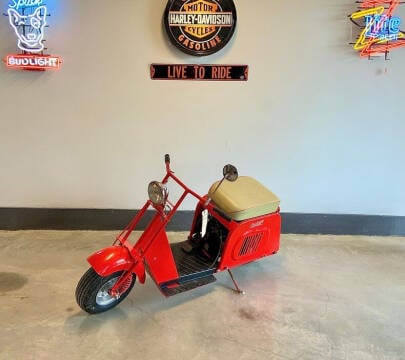 1955 Cushman Model 715 Deluxe Highlander for sale at STREET DREAMS TEXAS in Fredericksburg TX