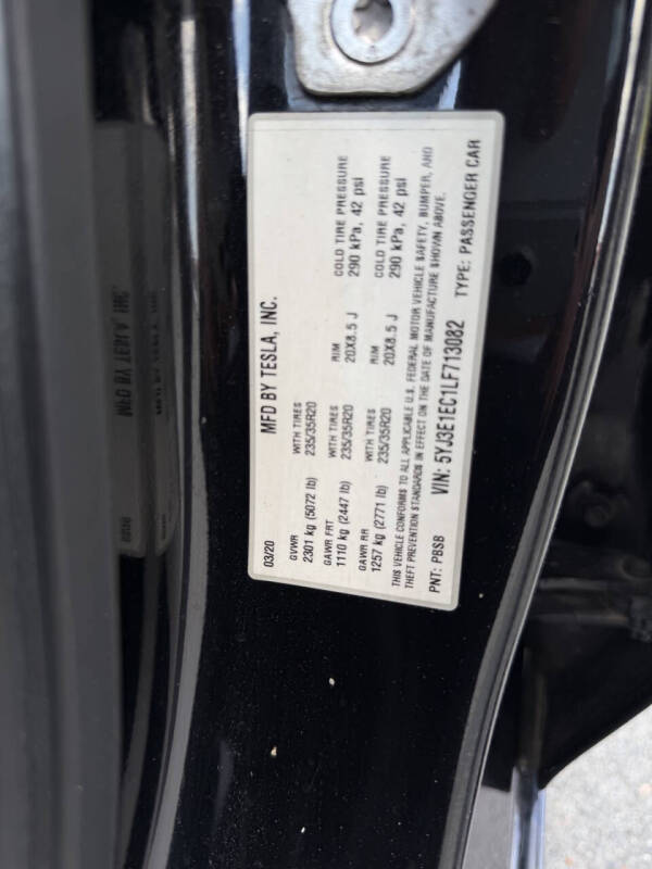 2020 Tesla Model 3 Performance