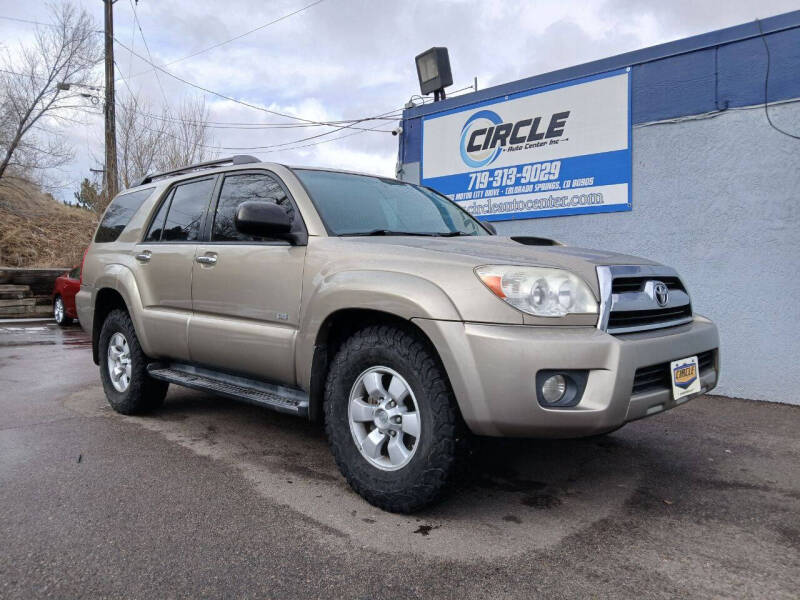 2007 Toyota 4Runner for sale at Circle Auto Center Inc. in Colorado Springs CO