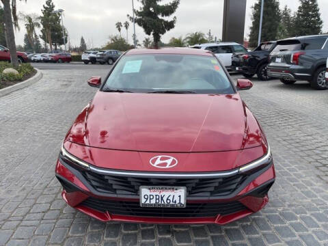 2024 Hyundai Elantra Hybrid Blue