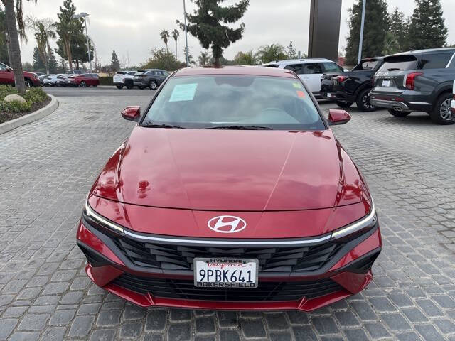 2024 Hyundai Elantra Hybrid Blue