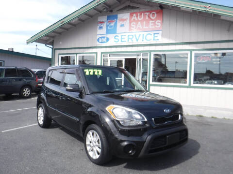 2012 Kia Soul for sale at 777 Auto Sales and Service in Tacoma WA