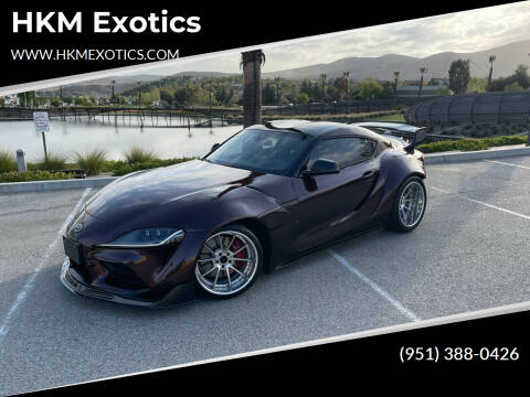 2020 Toyota GR Supra for sale at HKM Exotics in Corona CA