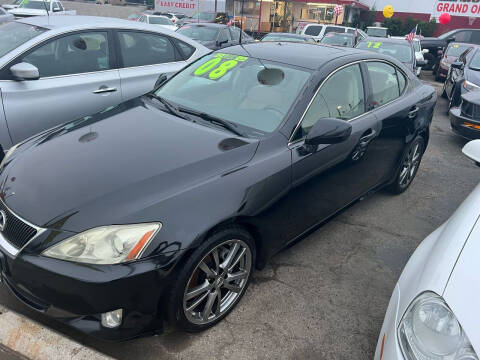 2008 Lexus IS 250 for sale at ZAMORA MOTORS in Oxnard CA