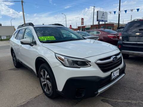 2020 Subaru Outback for sale at Apollo Auto Sales LLC in Sioux City IA