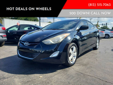 2012 Hyundai Elantra for sale at Hot Deals On Wheels in Tampa FL