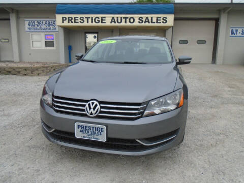 2015 Volkswagen Passat for sale at Prestige Auto Sales in Lincoln NE