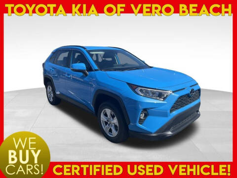2021 Toyota RAV4 for sale at PHIL SMITH AUTOMOTIVE GROUP - Toyota Kia of Vero Beach in Vero Beach FL