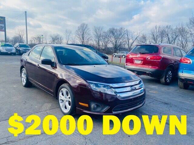 2012 Ford Fusion for sale at Purasanda Imports in Riverside OH