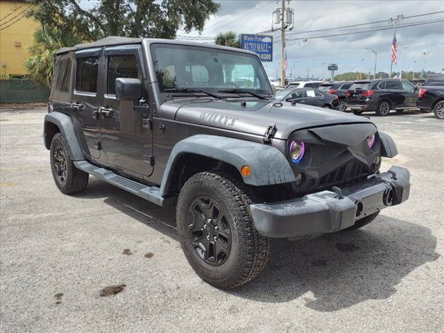 2016 Jeep Wrangler Unlimited for sale at Winter Park Auto Mall in Orlando, FL