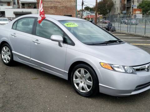 2008 Honda Civic for sale at EAST SIDE AUTO SALES INC in Paterson NJ