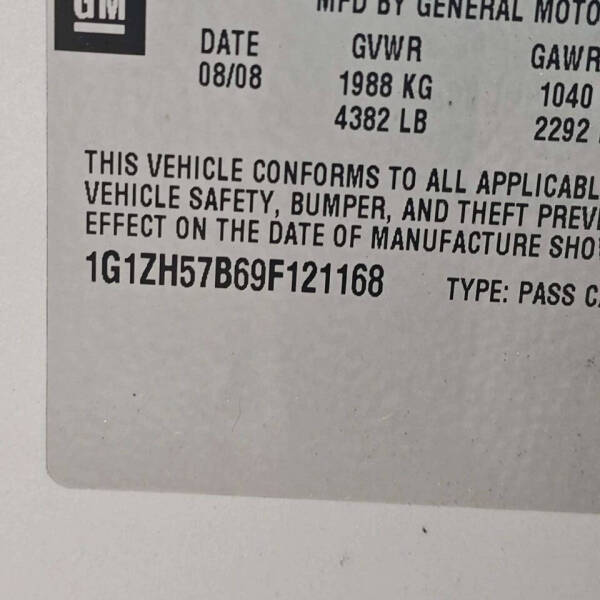 2009 Chevrolet Malibu LT