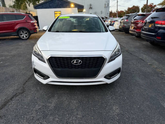 2017 Hyundai SONATA Hybrid for sale at B2B Auto Inc in New Bedford, MA