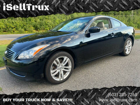 2010 Infiniti G37 Coupe for sale at iSellTrux in Hampstead NH