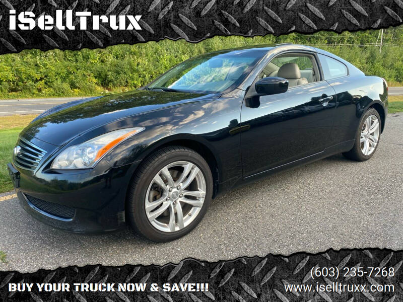 2010 Infiniti G37 Coupe for sale at iSellTrux in Hampstead NH