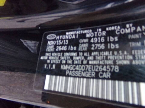 2014 Hyundai Genesis 3.8L