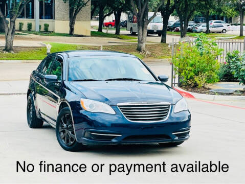2014 Chrysler 200 for sale at Texas Drive Auto in Dallas TX