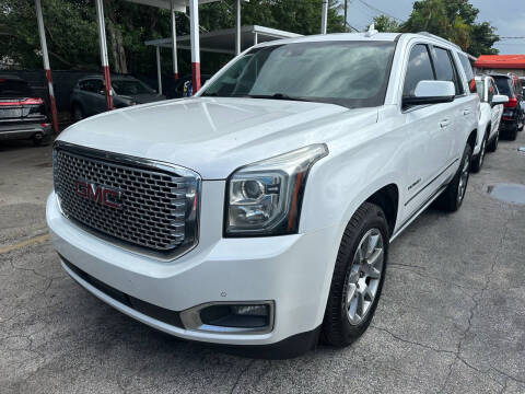 2017 GMC Yukon for sale at America Auto Wholesale Inc in Miami FL