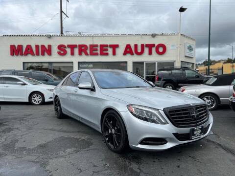 2015 Mercedes-Benz S-Class for sale at Main Street Auto in Vallejo CA