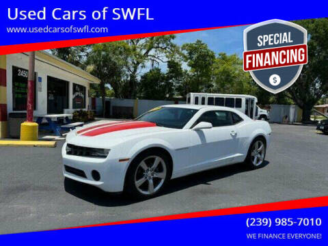 2013 Chevrolet Camaro for sale at Used Cars of SWFL in Fort Myers FL