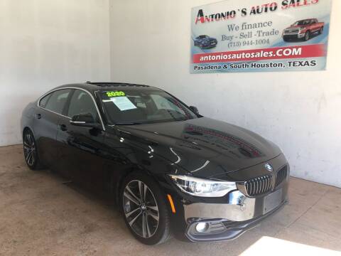 2020 BMW 4 Series for sale at Antonio's Auto Sales in South Houston TX