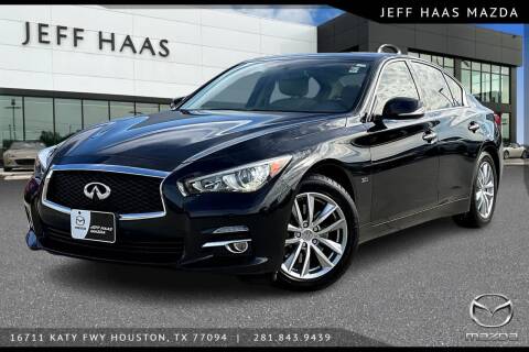 2017 Infiniti Q50 for sale at JEFF HAAS MAZDA in Houston TX